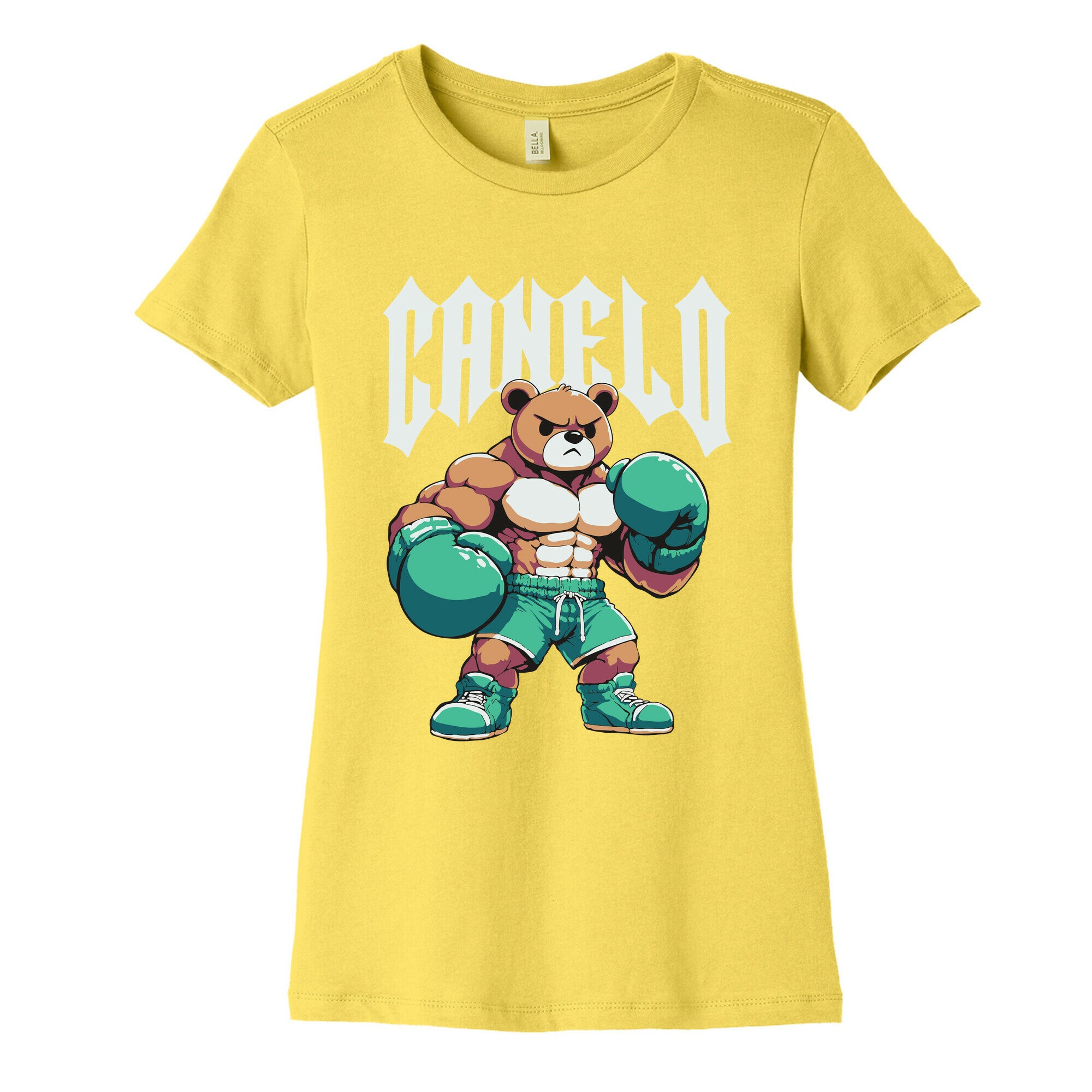 Canelo Teddy Bear Womens Cotton Tee